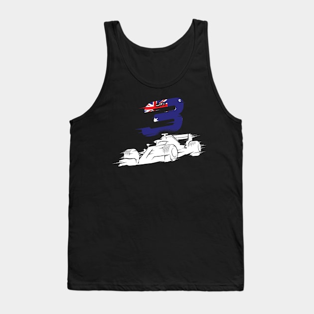 We Race On! 3 [Flag] Tank Top by DCLawrenceUK